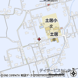 愛媛県四国中央市土居町土居1517周辺の地図