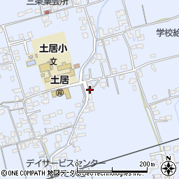 愛媛県四国中央市土居町土居525周辺の地図