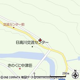 和歌山県日高郡日高川町高津尾692-1周辺の地図