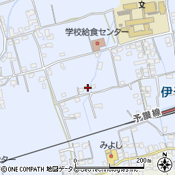 愛媛県四国中央市土居町土居575周辺の地図