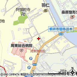 山口県柳井市古開作1019周辺の地図