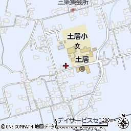 愛媛県四国中央市土居町土居1526周辺の地図