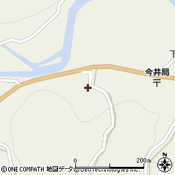 徳島県名西郡神山町下分今井170周辺の地図