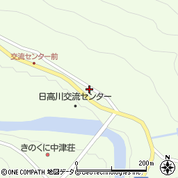 和歌山県日高郡日高川町高津尾692周辺の地図