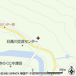 和歌山県日高郡日高川町高津尾758周辺の地図