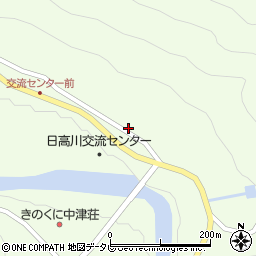 和歌山県日高郡日高川町高津尾693-1周辺の地図
