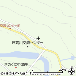 和歌山県日高郡日高川町高津尾699周辺の地図