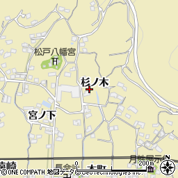 山口県柳井市遠崎杉ノ木周辺の地図