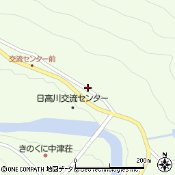 和歌山県日高郡日高川町高津尾693-3周辺の地図