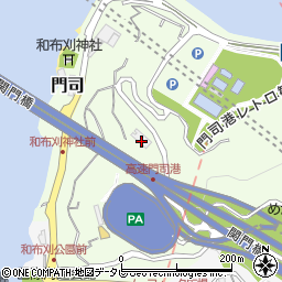 福岡県北九州市門司区門司3491-1周辺の地図