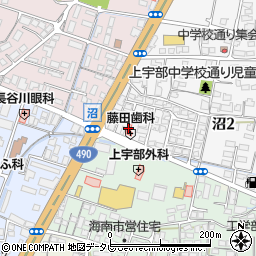 藤田歯科周辺の地図