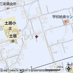 愛媛県四国中央市土居町土居546周辺の地図