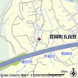 愛媛県四国中央市豊岡町五良野260周辺の地図