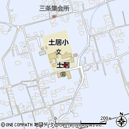 愛媛県四国中央市土居町土居1566周辺の地図