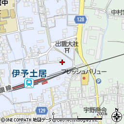 愛媛県四国中央市土居町土居106周辺の地図
