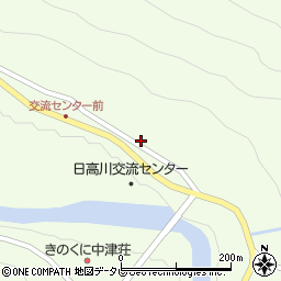 和歌山県日高郡日高川町高津尾694周辺の地図