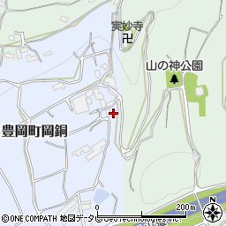 愛媛県四国中央市豊岡町岡銅219周辺の地図