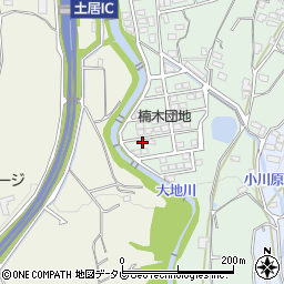 愛媛県四国中央市豊岡町長田1519-17周辺の地図