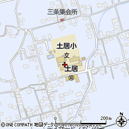愛媛県四国中央市土居町土居1567周辺の地図
