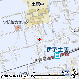 愛媛県四国中央市土居町土居612周辺の地図
