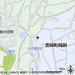 愛媛県四国中央市豊岡町岡銅23周辺の地図