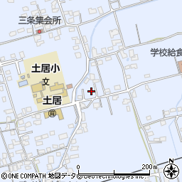 愛媛県四国中央市土居町土居511周辺の地図