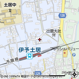 愛媛県四国中央市土居町土居120周辺の地図