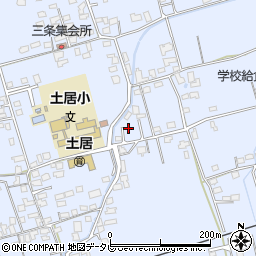 愛媛県四国中央市土居町土居510周辺の地図
