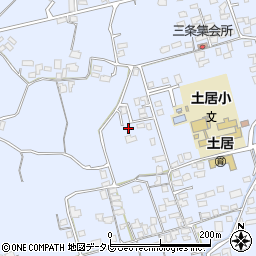 愛媛県四国中央市土居町土居1488周辺の地図