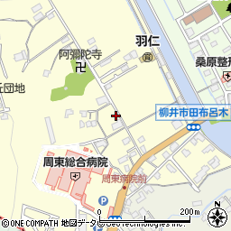山口県柳井市古開作1053周辺の地図