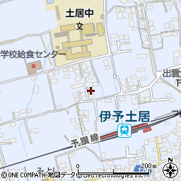 愛媛県四国中央市土居町土居626周辺の地図