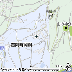 愛媛県四国中央市豊岡町岡銅213周辺の地図