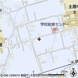 愛媛県四国中央市土居町土居562周辺の地図