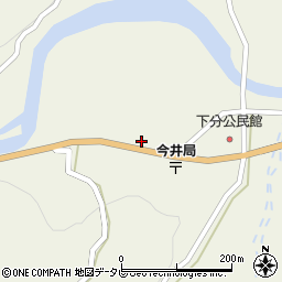 徳島県名西郡神山町下分今井146-1周辺の地図
