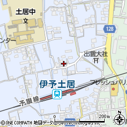 愛媛県四国中央市土居町土居188周辺の地図