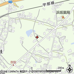 山口県宇部市西岐波吉田1103周辺の地図