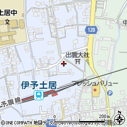 愛媛県四国中央市土居町土居108周辺の地図