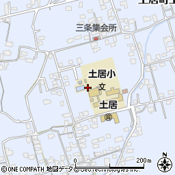 愛媛県四国中央市土居町土居1548周辺の地図