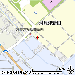 愛媛県西条市河原津新田90周辺の地図