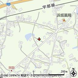 山口県宇部市西岐波吉田1104周辺の地図