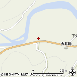 徳島県名西郡神山町下分今井68周辺の地図