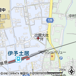 愛媛県四国中央市土居町土居110周辺の地図