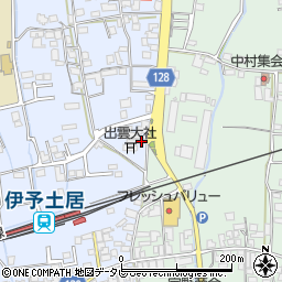 愛媛県四国中央市土居町土居113周辺の地図