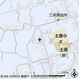 愛媛県四国中央市土居町土居1494周辺の地図