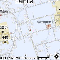 愛媛県四国中央市土居町土居482周辺の地図