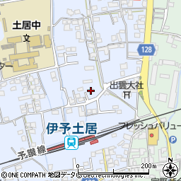 愛媛県四国中央市土居町土居191周辺の地図