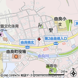由良郵便局 ＡＴＭ周辺の地図