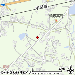 山口県宇部市西岐波吉田1105周辺の地図