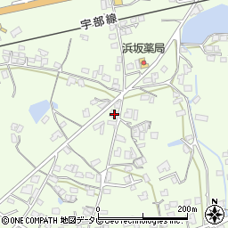 山口県宇部市西岐波吉田1109周辺の地図