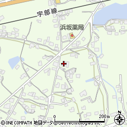 山口県宇部市西岐波吉田1121周辺の地図